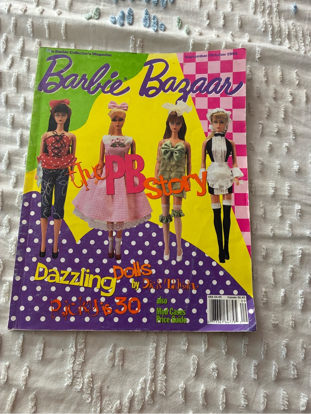 Vintage 1995 Barbie Bazaar Magazine Sept/Oct Vol 7 Issue 5